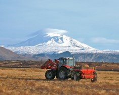 Kjötmjöl nýtt til landgræðslu á Suðurlandi