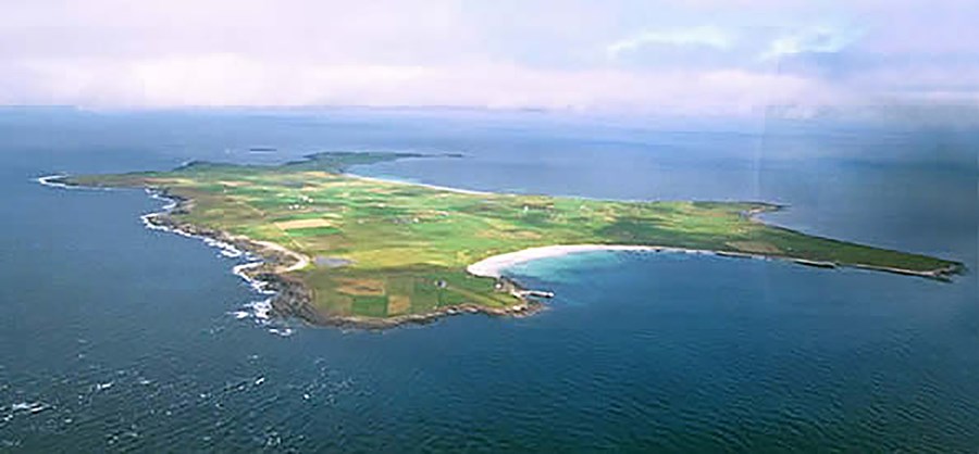 Norður-Ronaldsay er nyrsta eyjan í Orkneyjaklasanum.