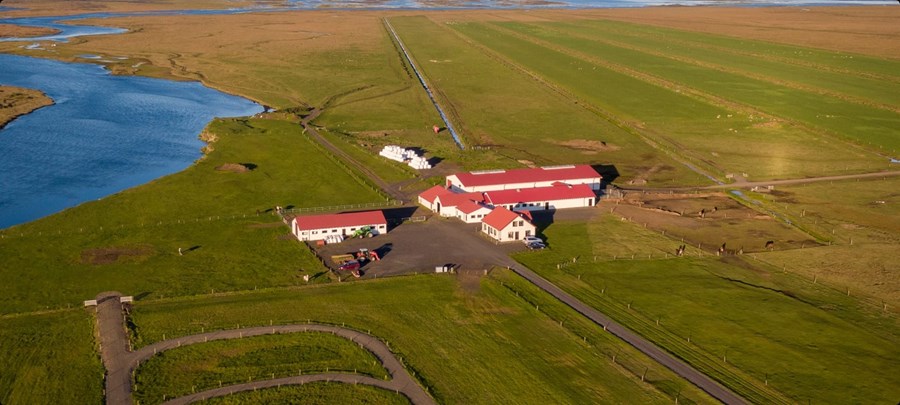 Syðri-Fljótar í Meðallandi þar sem Kristín og Guðbrandur búa.