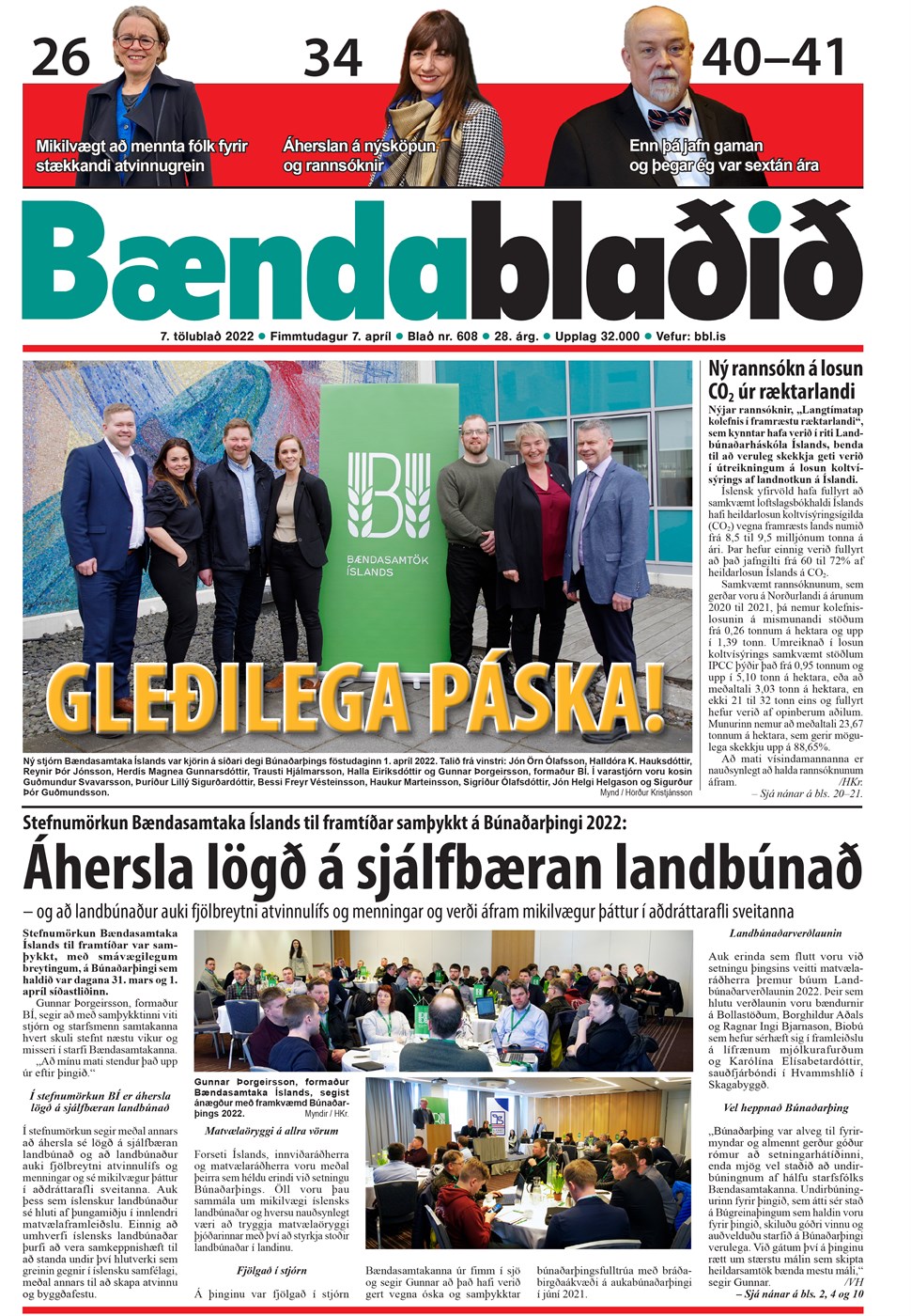 Bændablaðið 7. tbl. 2022. árg.