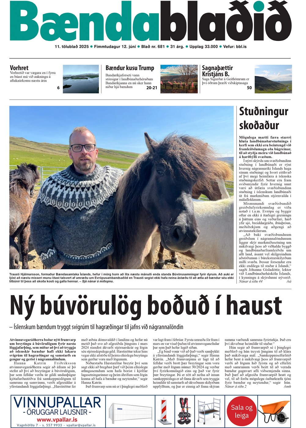 Bændablaðið 11. tbl. 2025. árg.