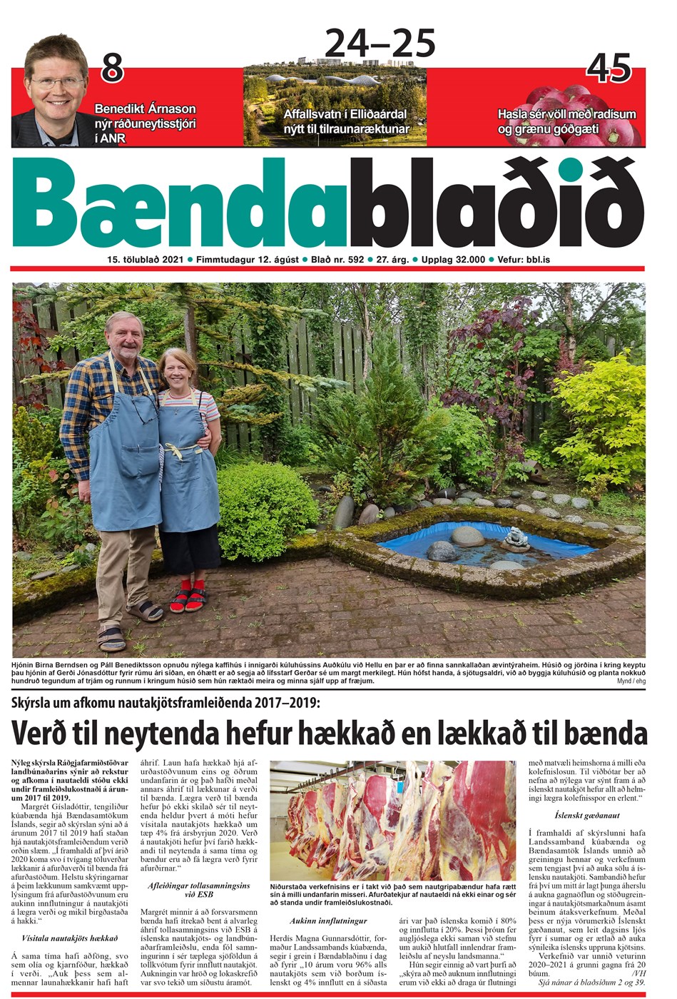Bændablaðið 15. tbl. 2021. árg.