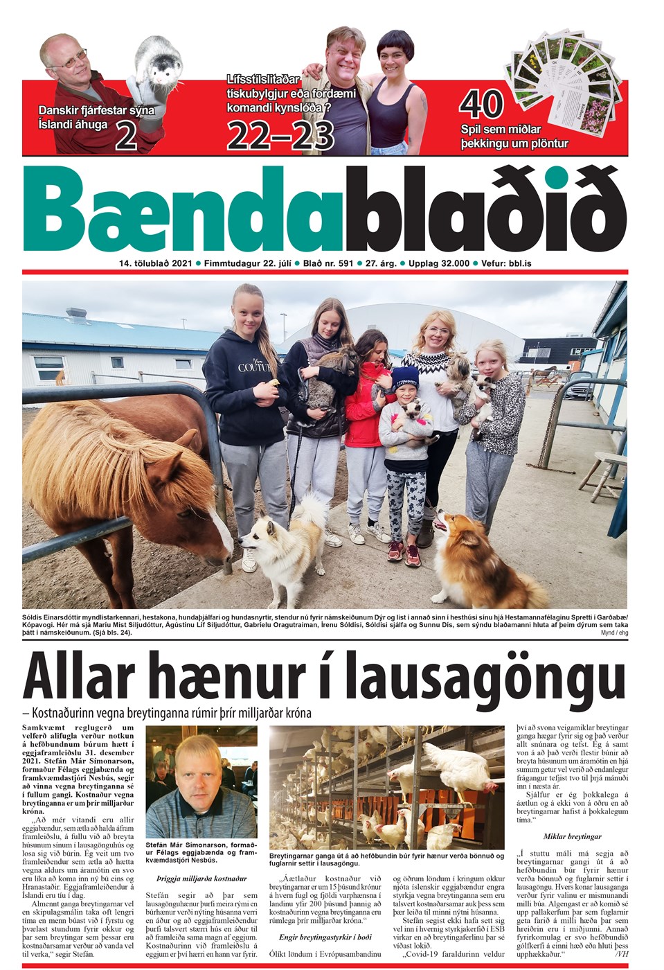 Bændablaðið 14. tbl. 2021. árg.
