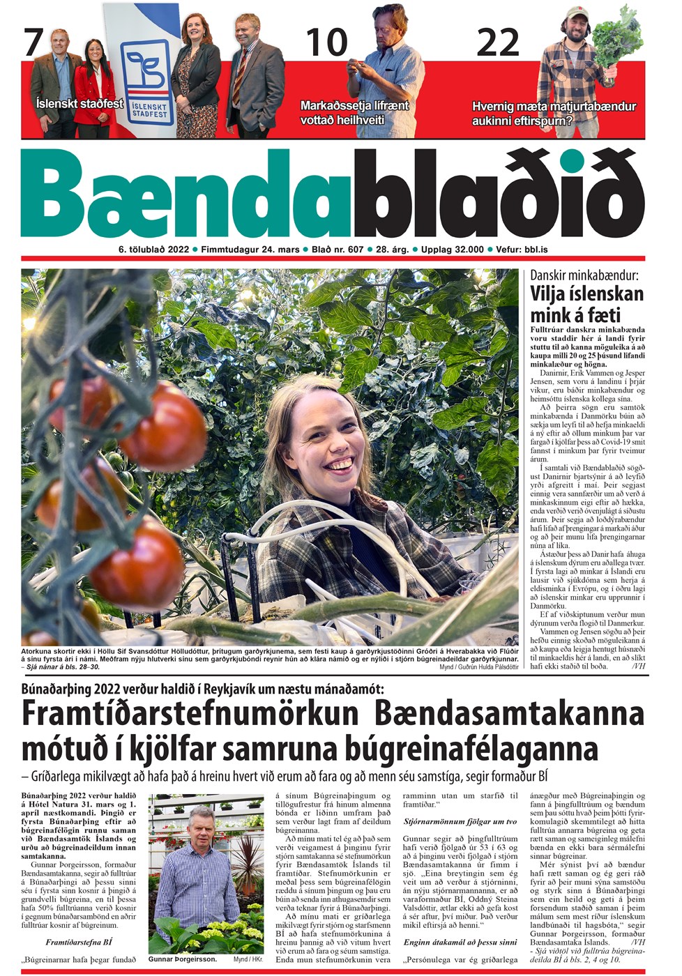 Bændablaðið 6. tbl. 2022. árg.