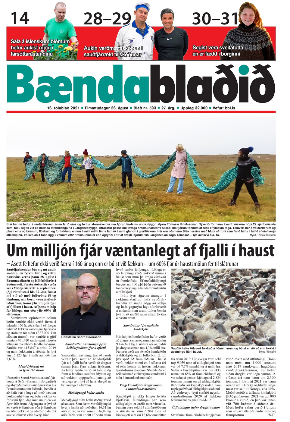 Bændablaðið 16. tbl. 2021. árg.