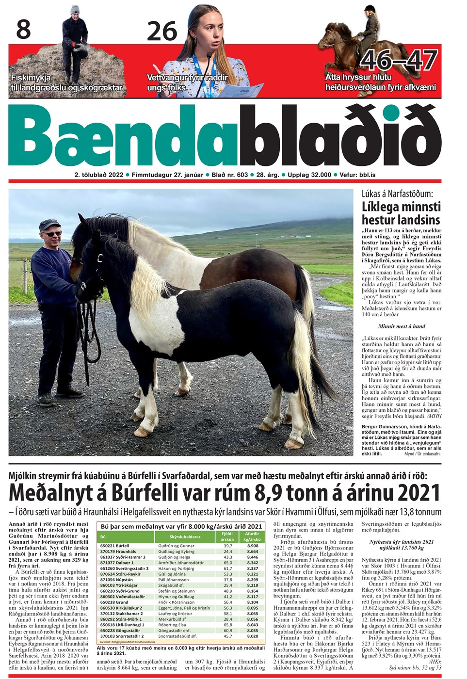 Bændablaðið 2. tbl. 2022. árg.