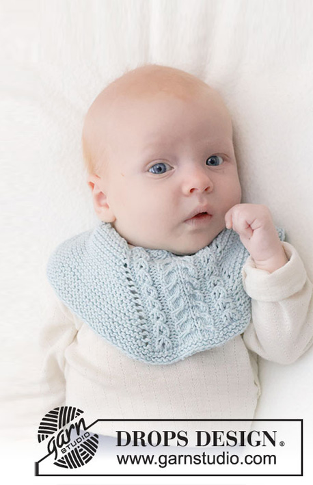 Kaðlasmekkur fyrir litlu krílin