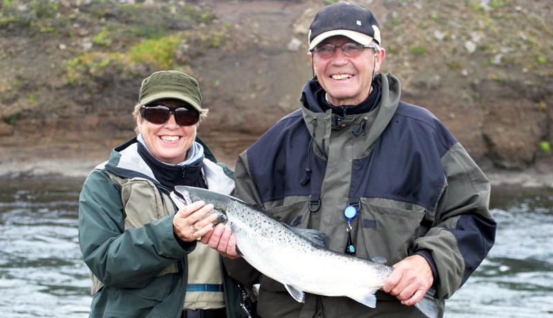 Það tekur enginn fiskur fluguna í boxinu