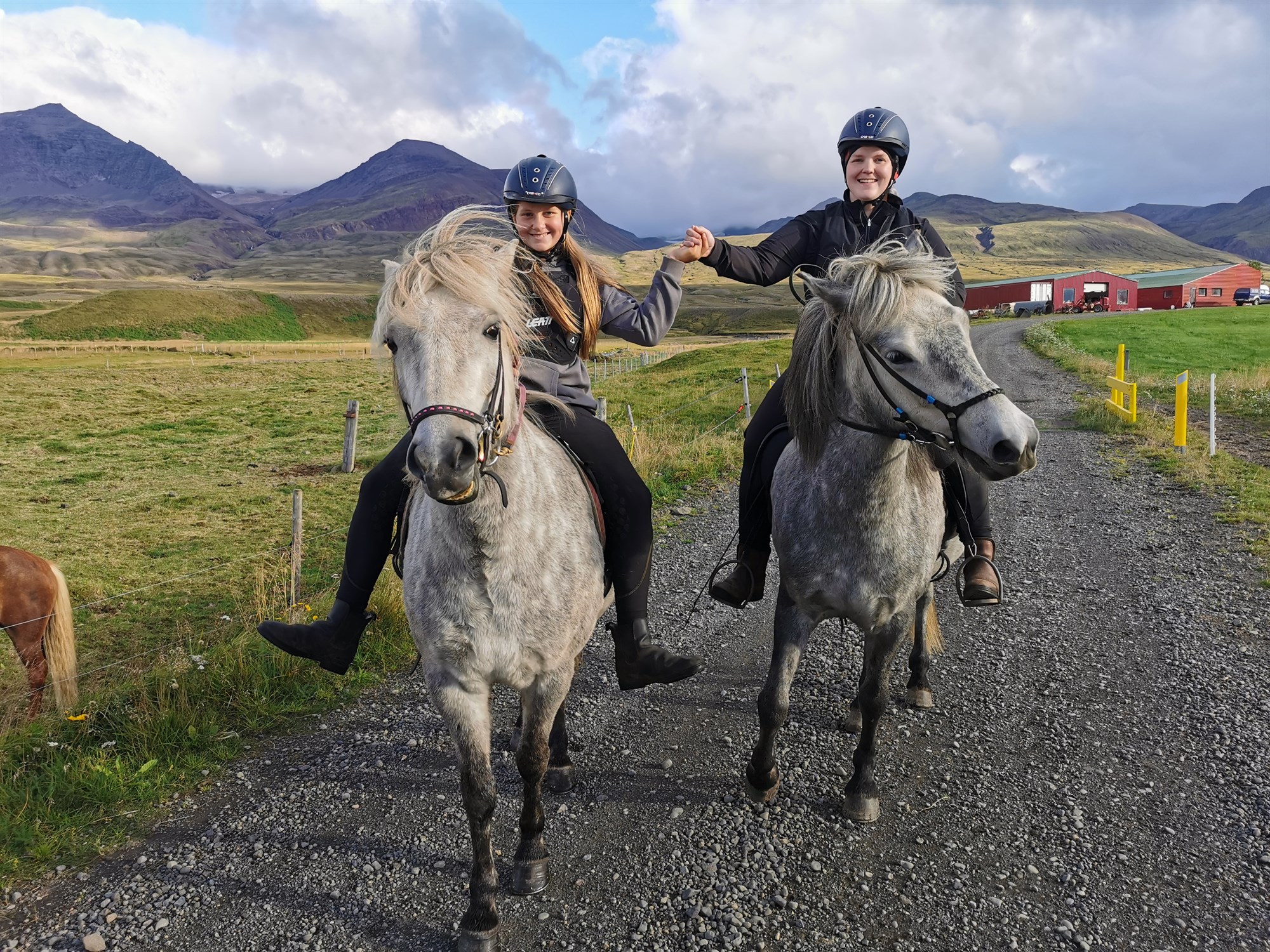 „Ég elska kyrrðina hér á kvöldin“