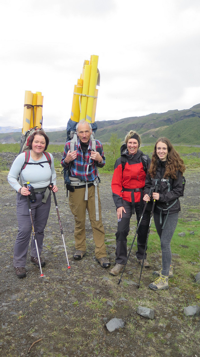 Hugsjónamaður um öryggi á Fimmvörðuhálsi