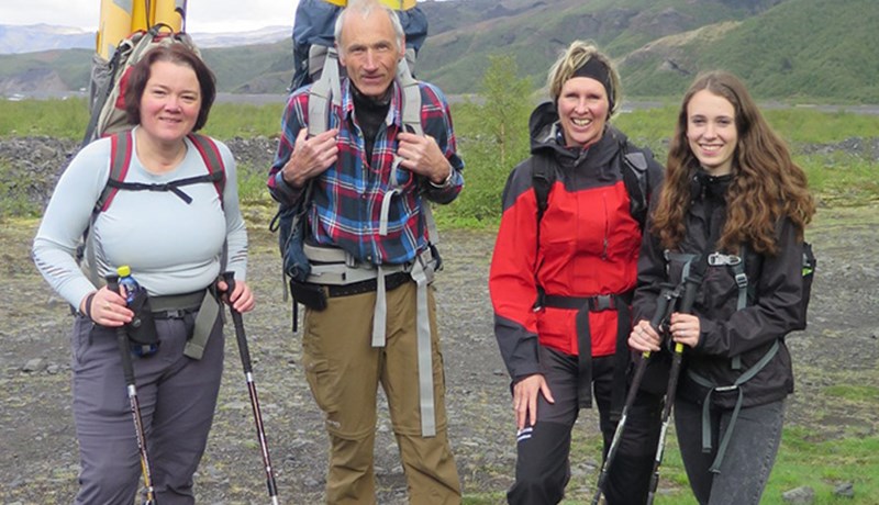 Hugsjónamaður um öryggi á Fimmvörðuhálsi