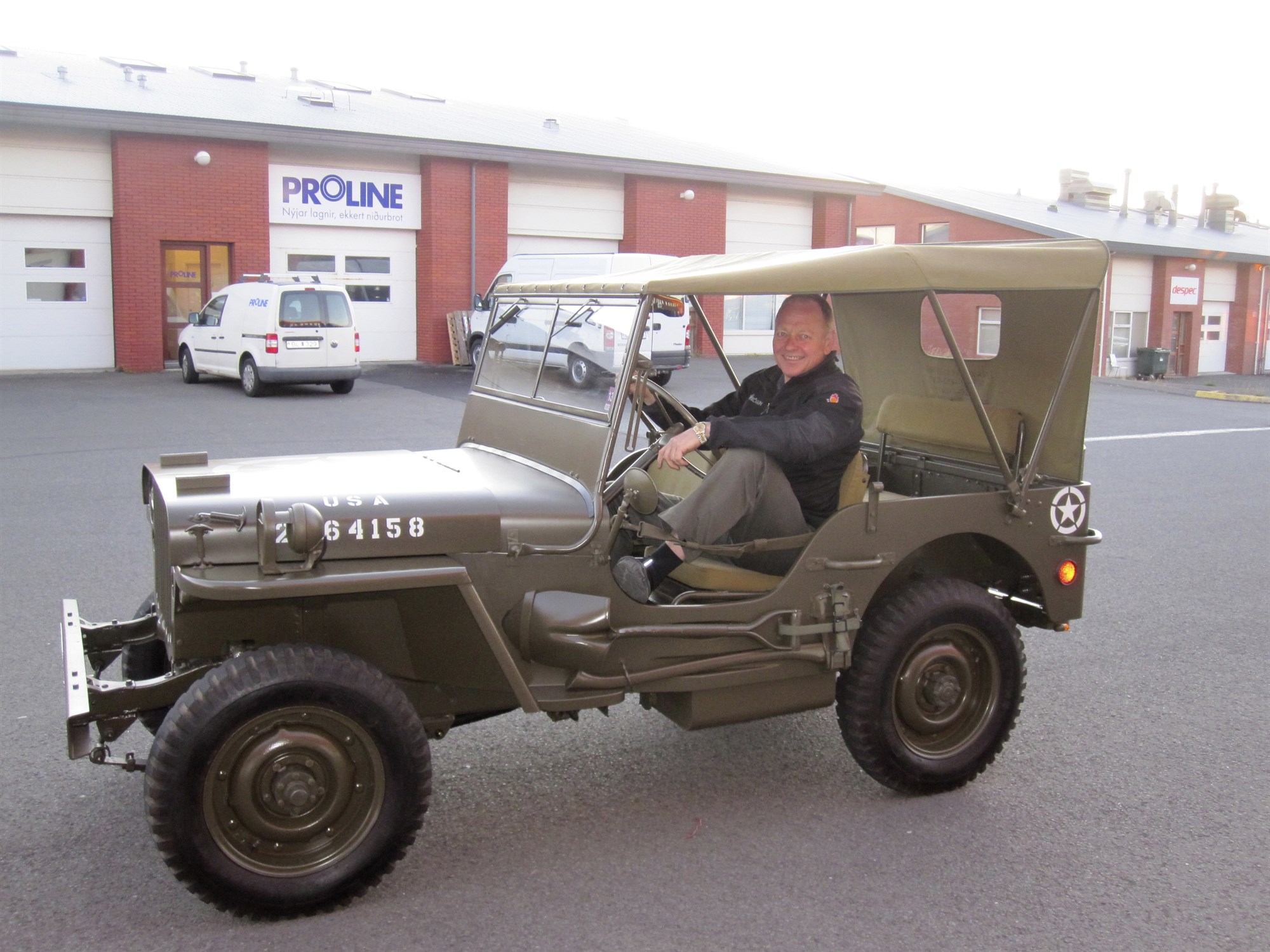 Einn af fyrstu Ford herjeppunum