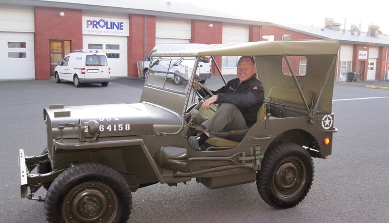 Einn af fyrstu Ford herjeppunum