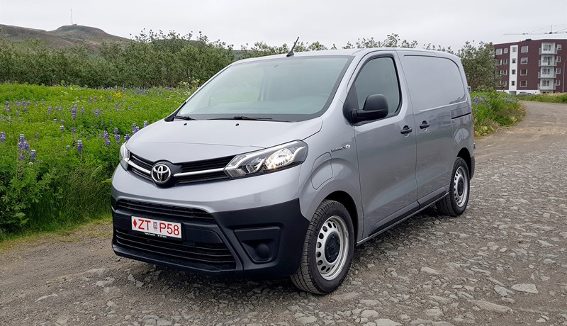 Rafmagnaður sendibíll - Prufuakstur á Toyota Proace Electric