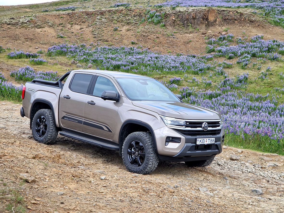 Evrópsk-amerískur pallbíll