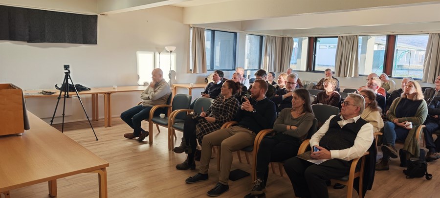 Frá málþinginu sem haldið var á Laugum í Sælingsdal.