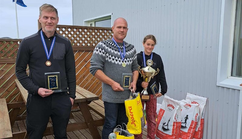 Maríus Presthólabóndi og Rosi frá Ketilsstöðum ótvíræðir sigurvegarar