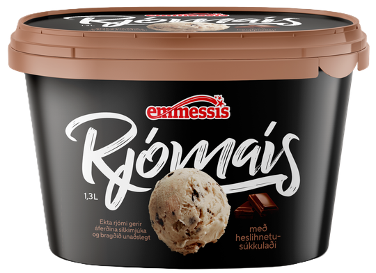 Framkvæmdastjóri Emmessís segir það viðtekna venju að nota smjör í rjómaísgerð.