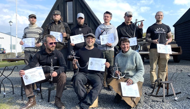 Fornu handverki Norðurlanda haldið í heiðri