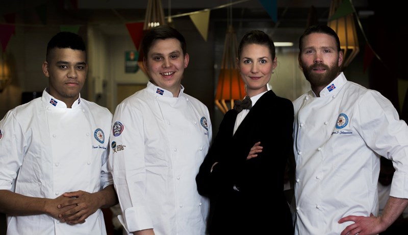 Ísland nær í silfurverðlaun í „Nordic Chef Junior“-keppninni