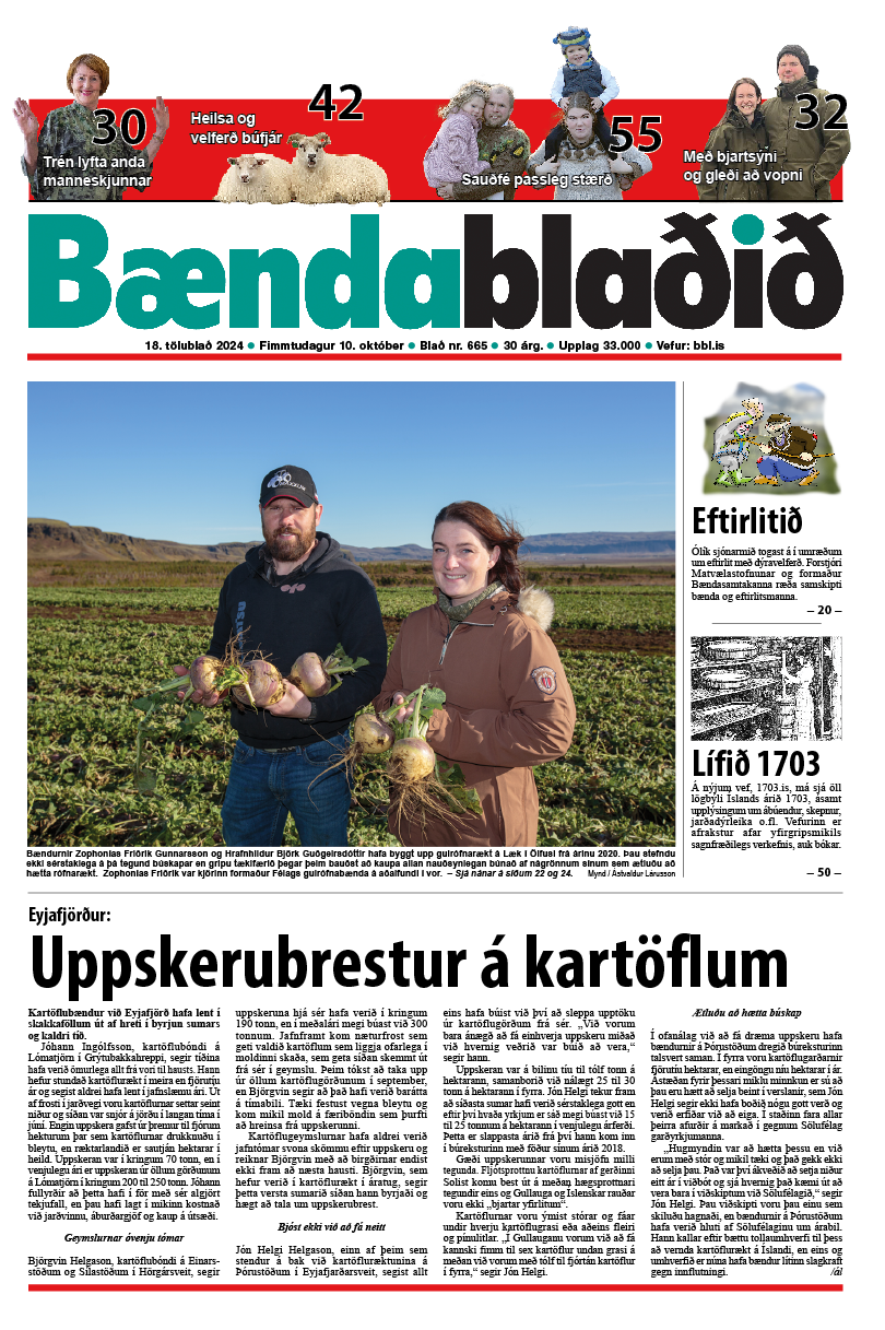 Bændablaðið 18. tbl. 2024. árg.
