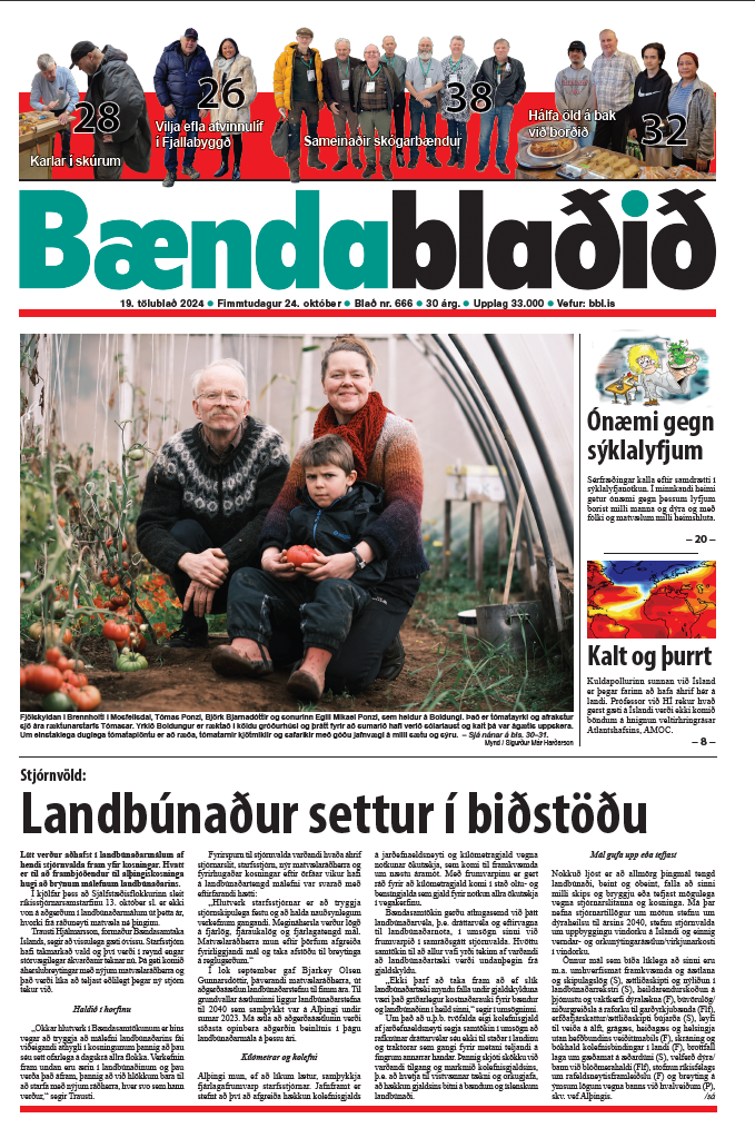 Bændablaðið 19. tbl. 2024. árg.
