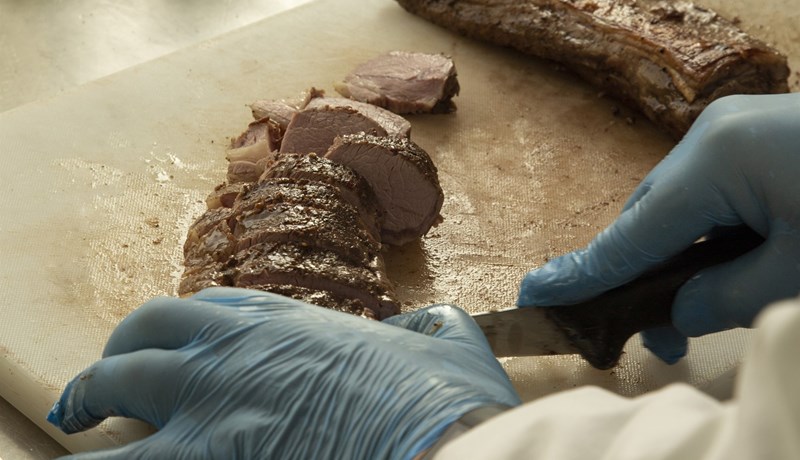 Ferska lambakjötið reyndist hafa talsverða yfirburði yfir það frosna