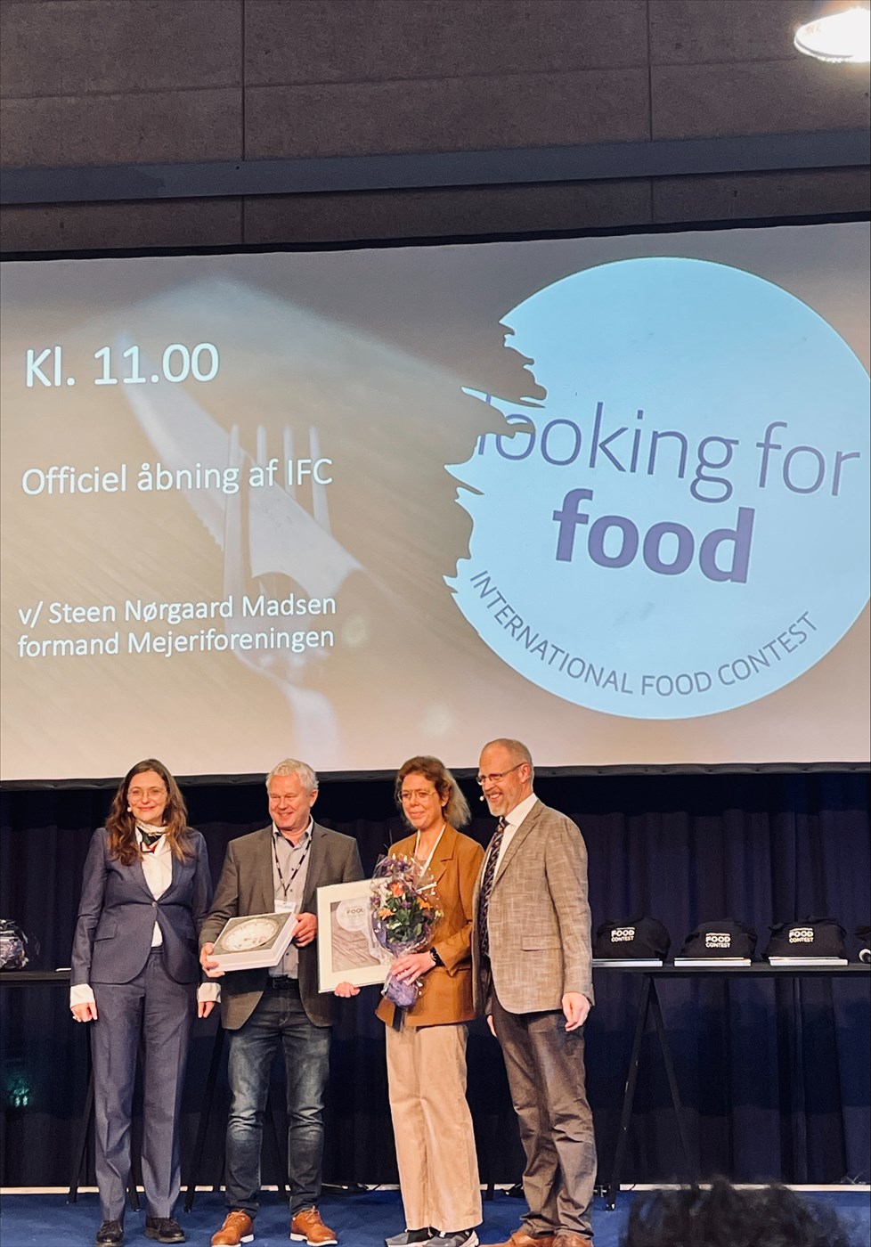 MS vann til verðlauna