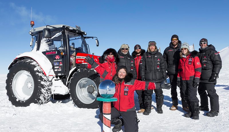 Massey Ferguson á Suðurpólinn