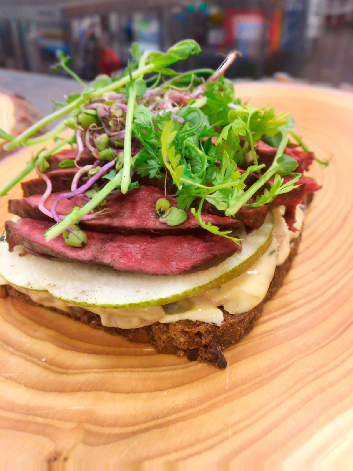 Gæs í eplakaramellu og maltbjór