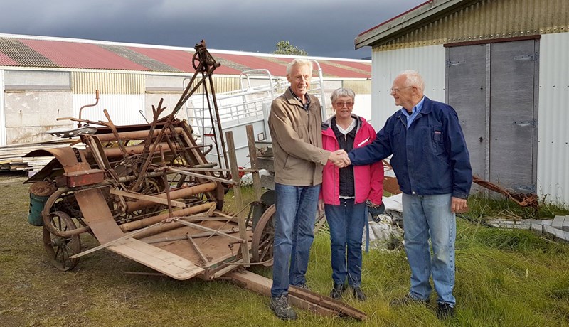 Gömul kornræktartæki sem þjónuðu bændum í Mosfellssveit um miðja síðustu öld
