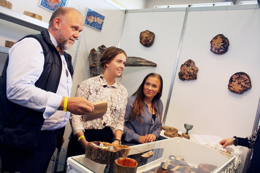 Frá Handverkshátíð í Eyjafirði 2016.