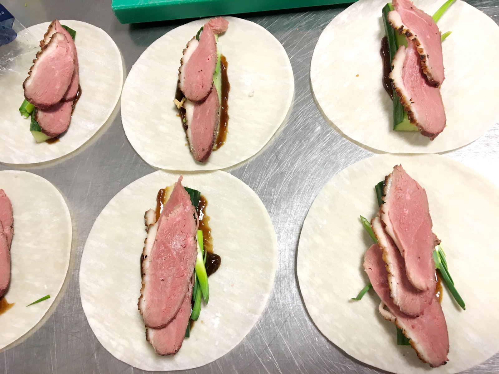 Andabringur, humar og hörpuskel