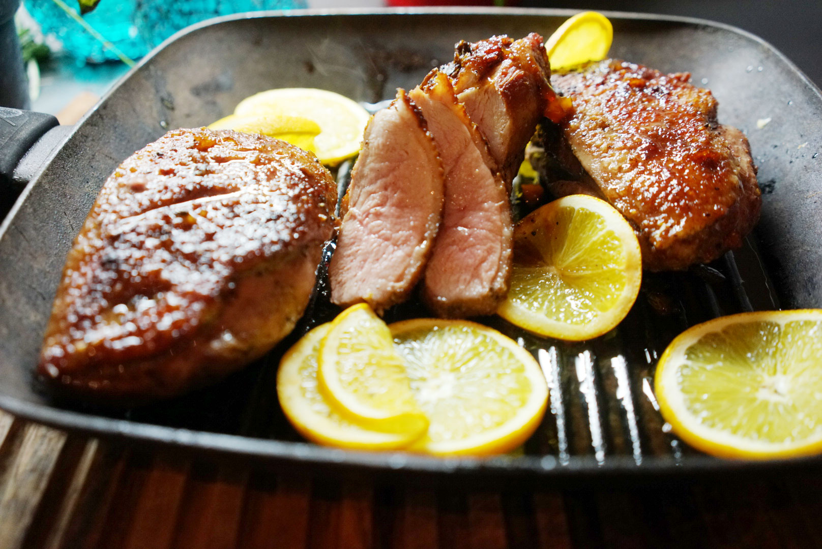 Ofnsteikt appelsínuönd