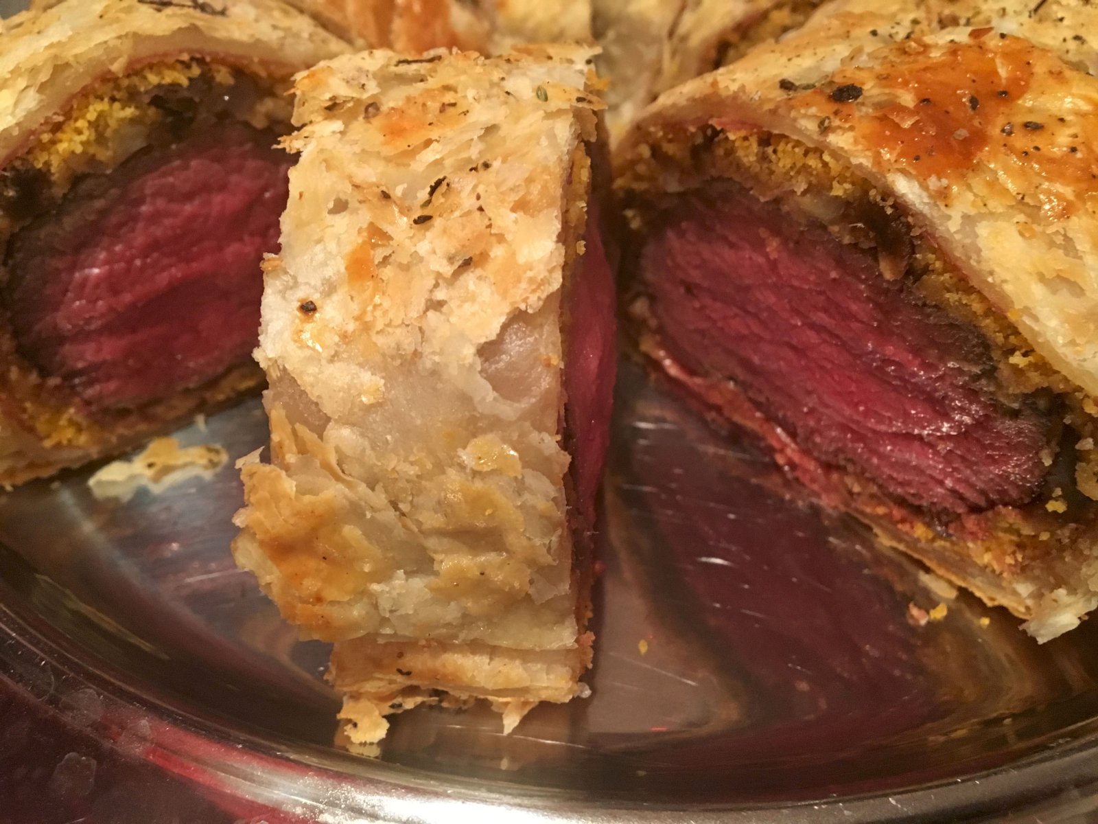 Wellingtonsteik og Oreo-ostakaka