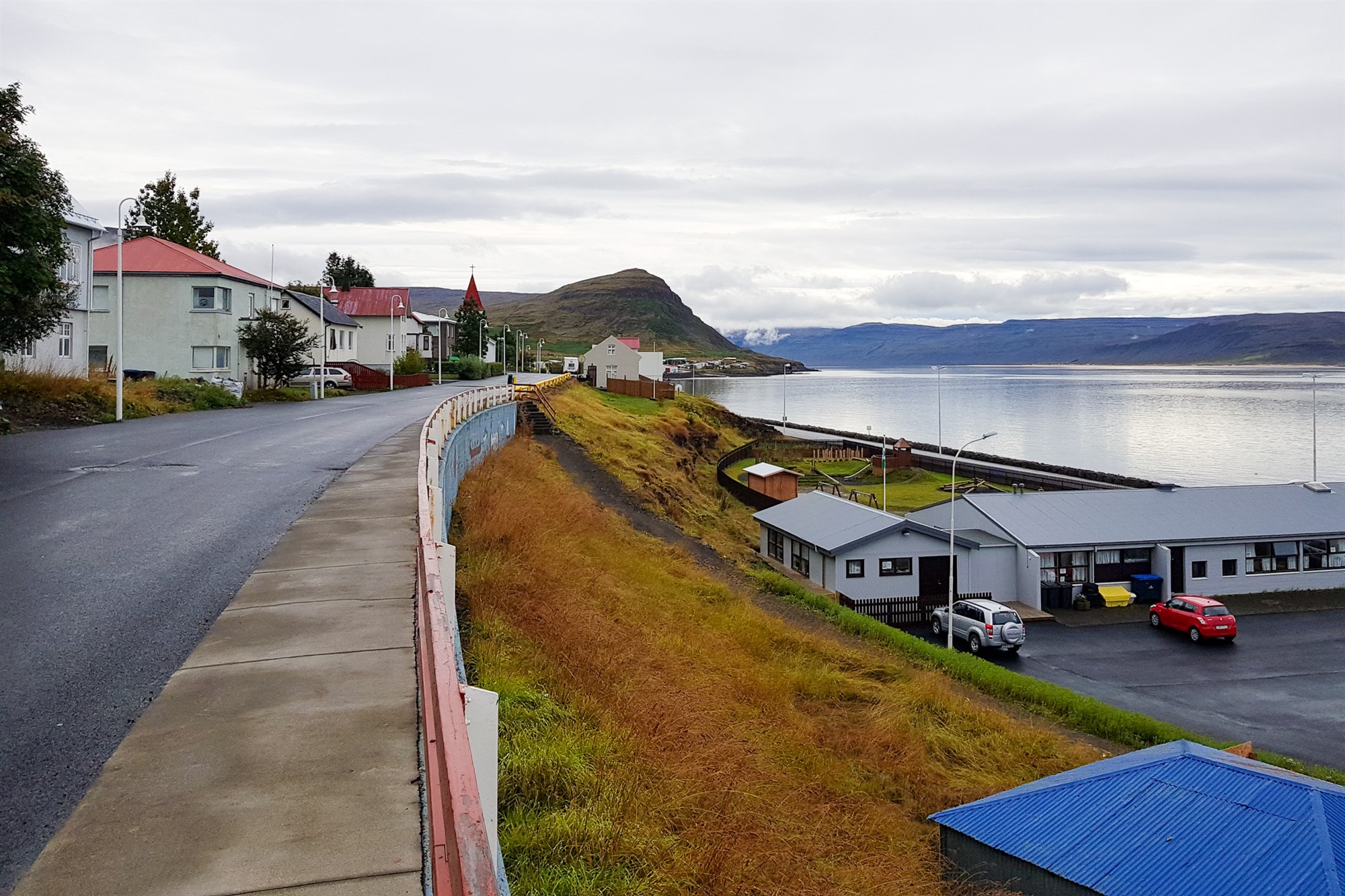 Leita að heitu vatni á Patreksfirði