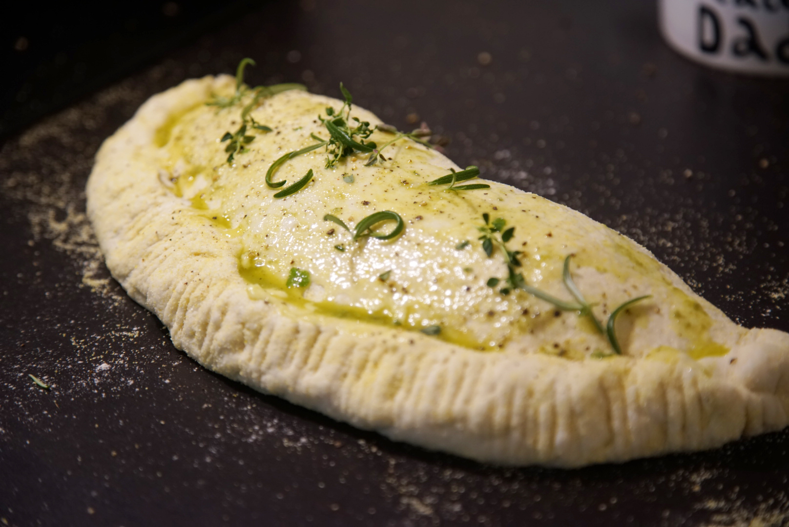 Fylltar flatbökur og grænmetissamlokur