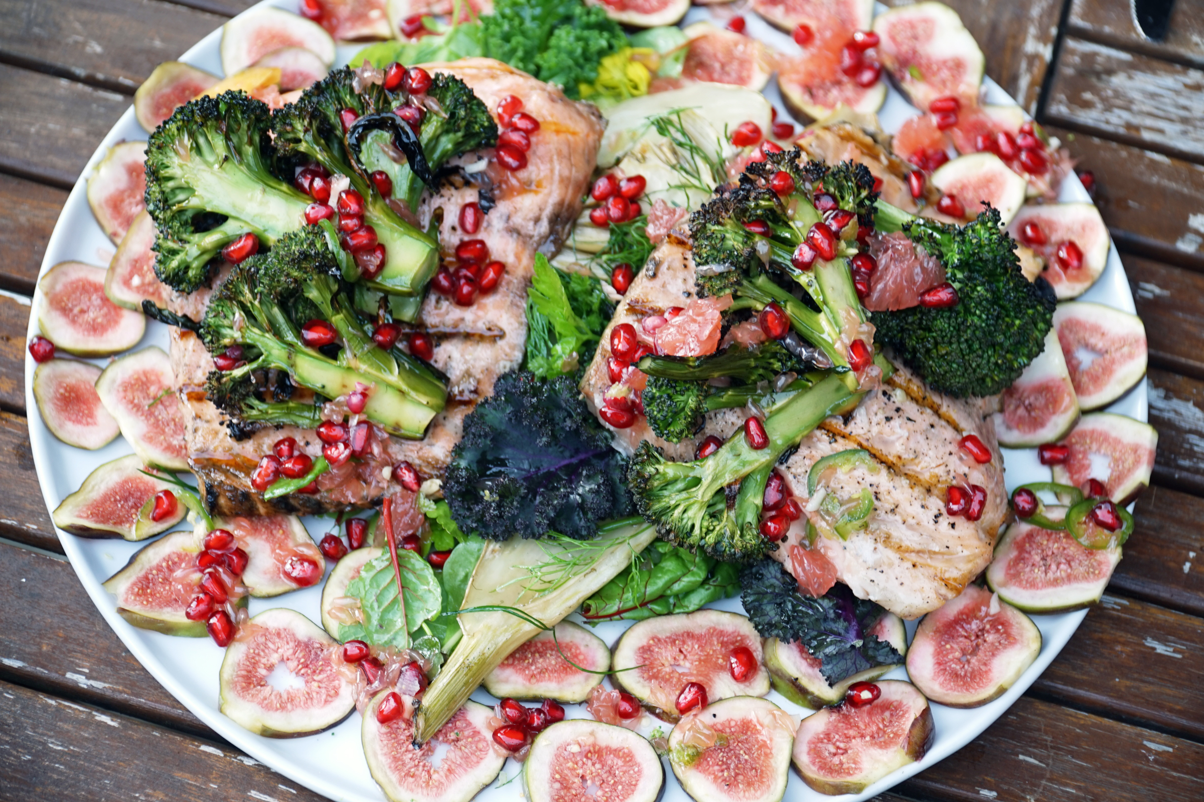 Grillaður lax með kóreskum gljáa