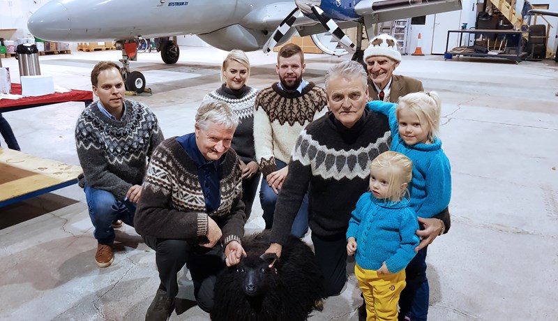 Var henni gefið nafnið Flugfreyja