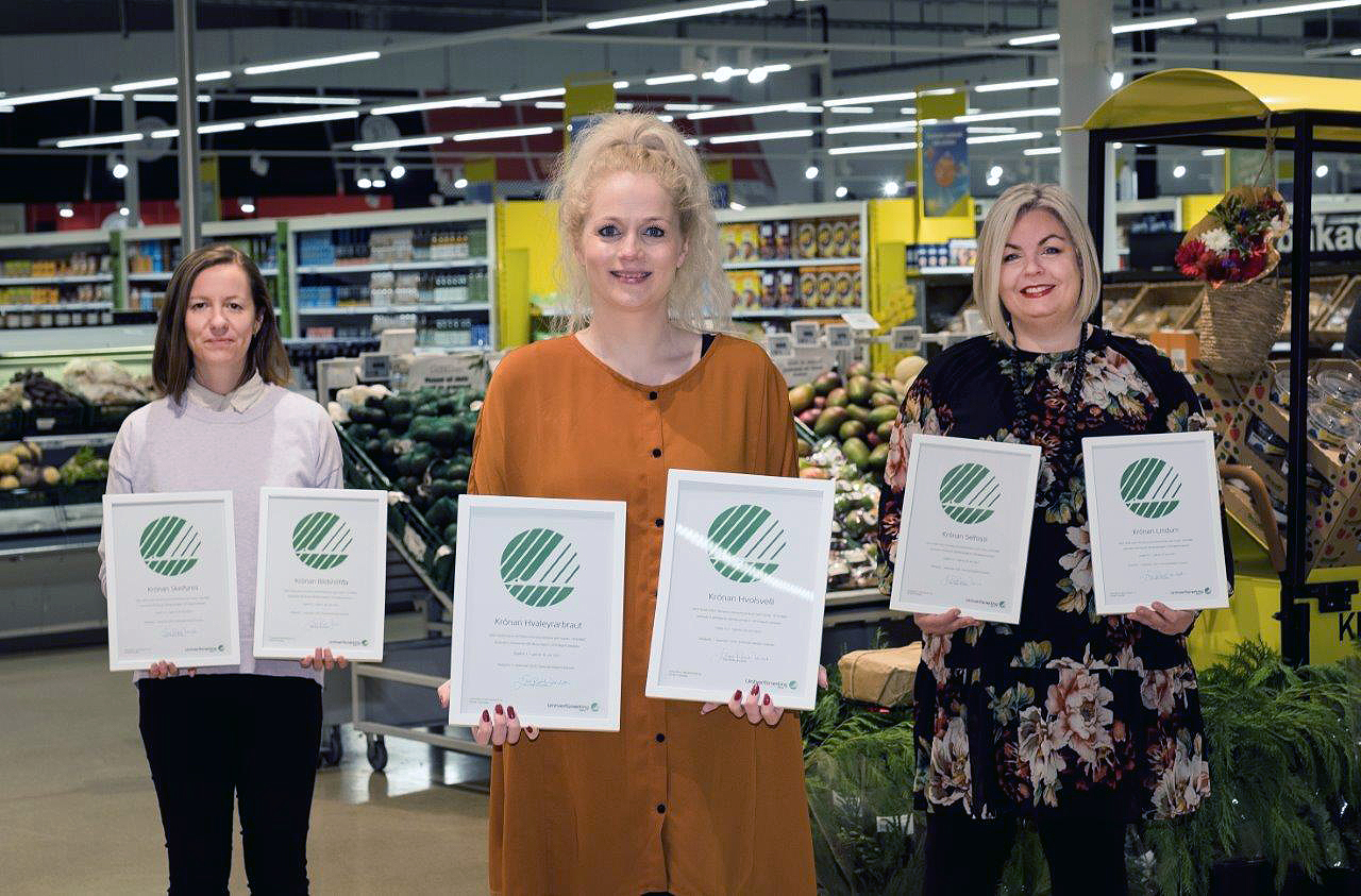 Allar Krónuverslanir nú Svansvottaðar