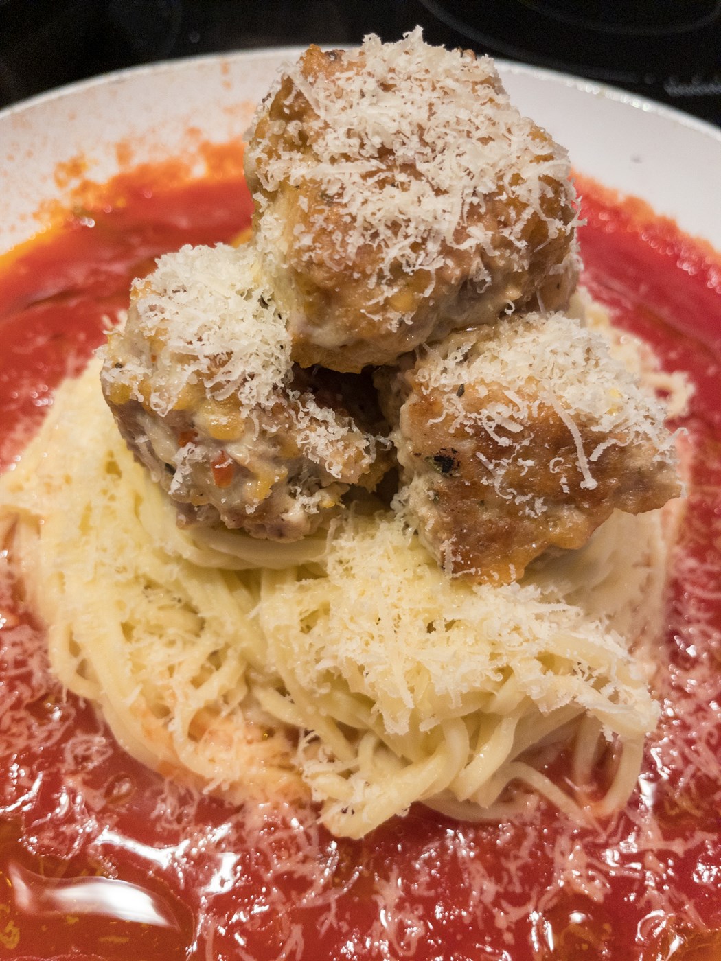 Kjötbollur og kjötsúpa