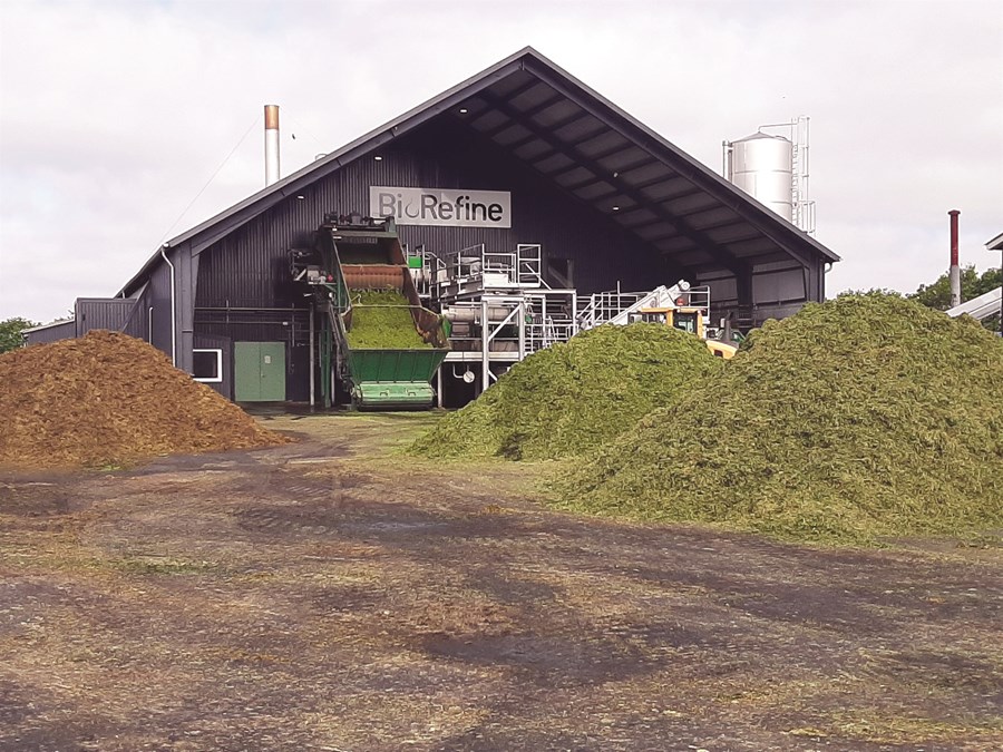 Biorefine graspróteinverksmiðjan.