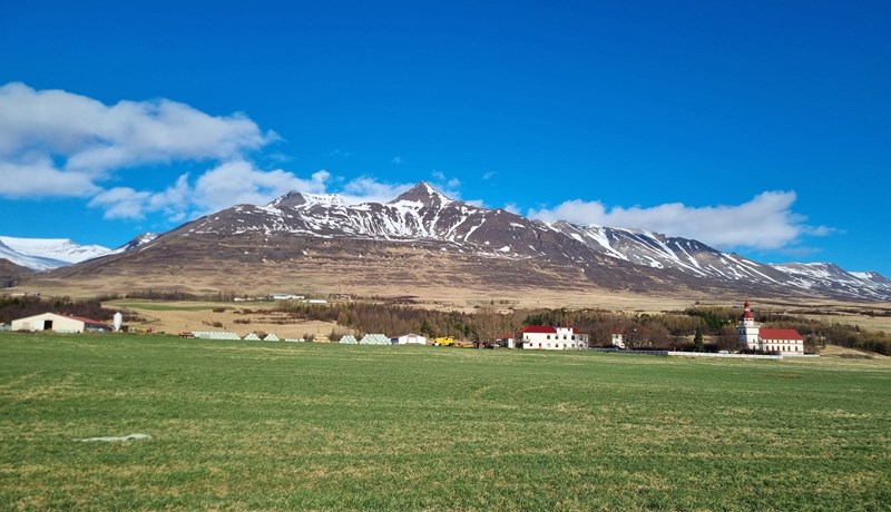 Sólarselluvaraafl á Grund í Eyjafirði