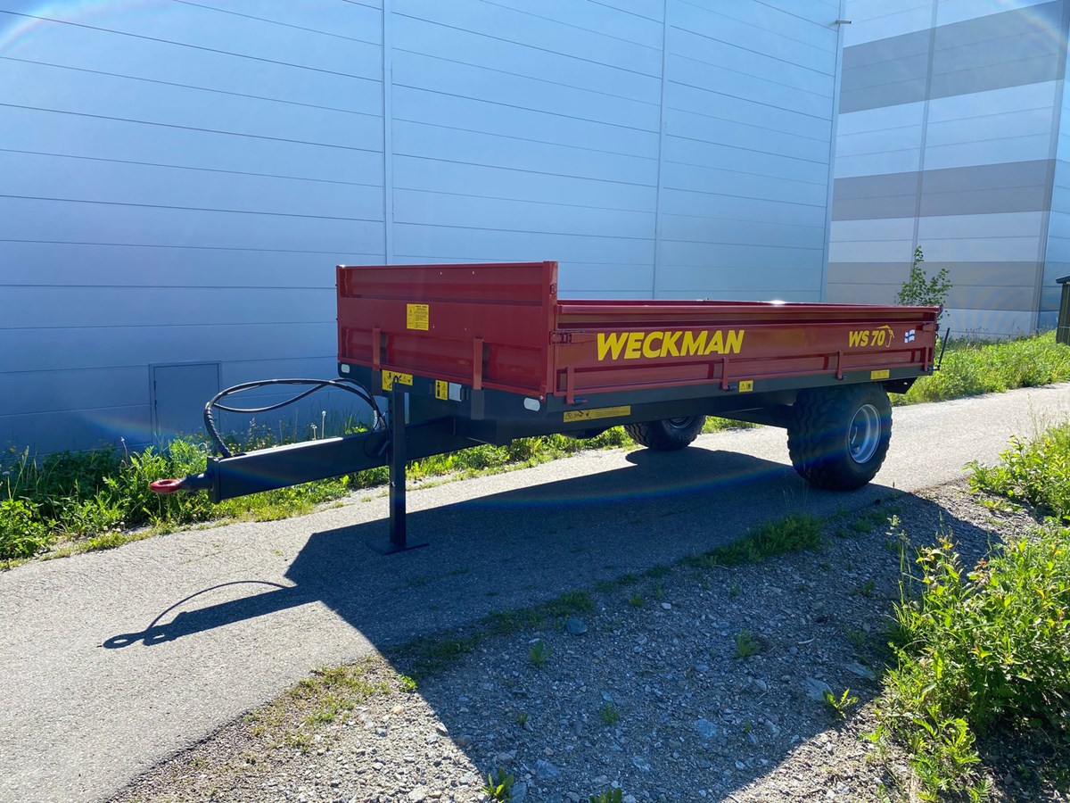 Tilboð á Weckman sturtuvagni með 7 tonna