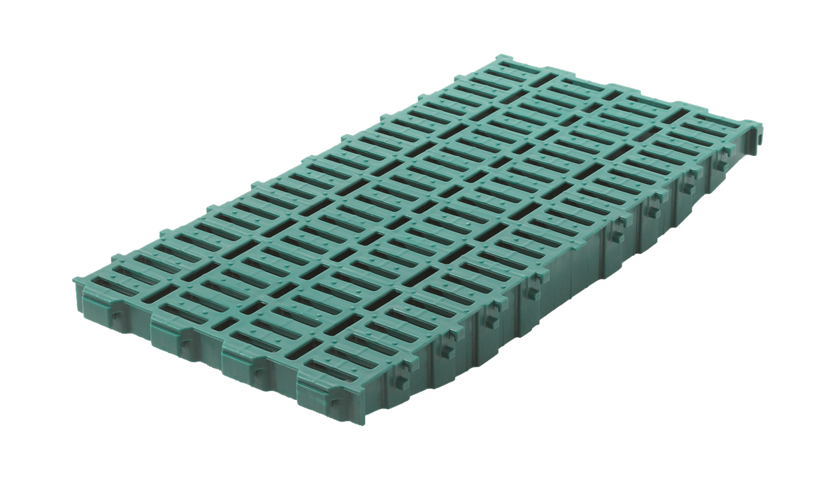 Plastgrindur í fjárhúsgólf. Þýsk hönnun