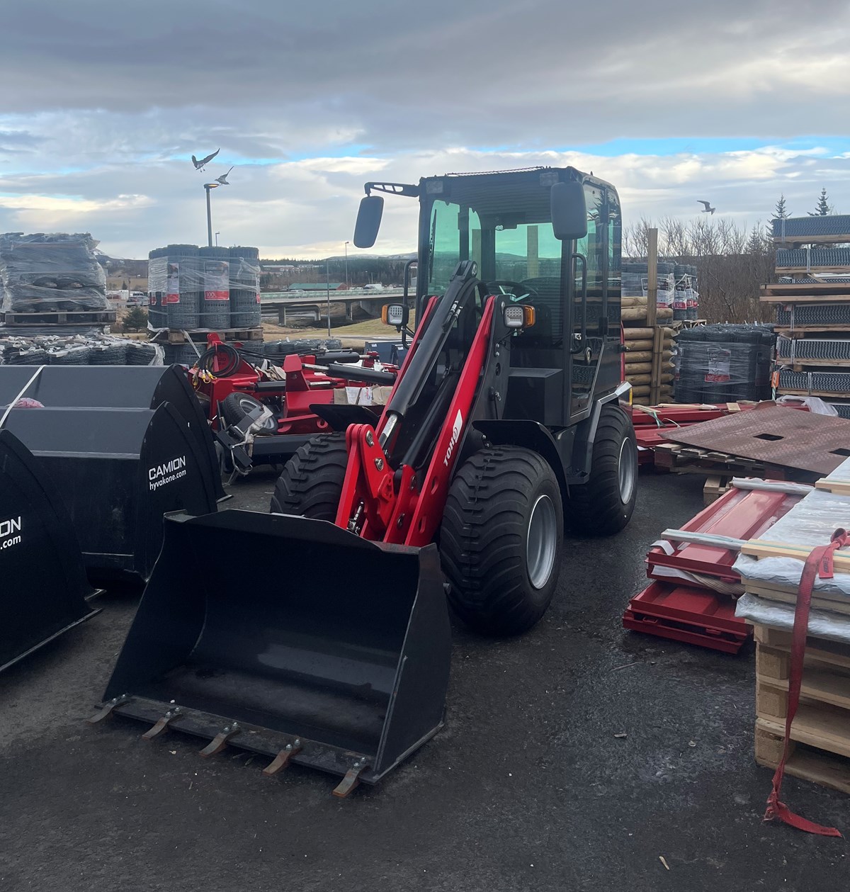 Nýr Toho liðléttingur. Vél disel Xinchai