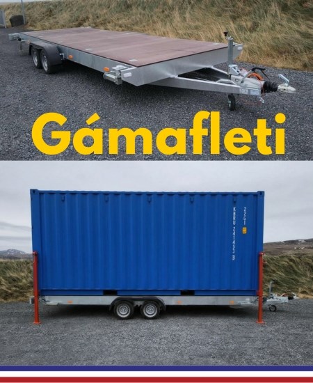 Gámafleti! Sparaðu þér flutning á gámnum
