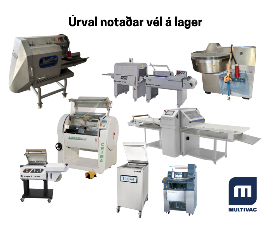 NOTAÐAR VÉLAR TIL SÖLU – Multivac ehf se