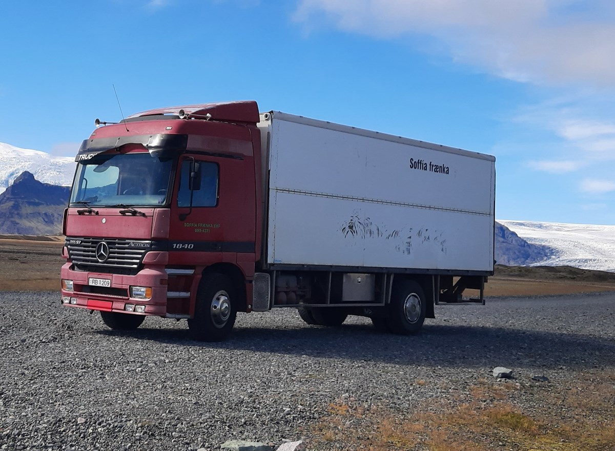 Plöntuflutningabíll til sölu !Bíll með