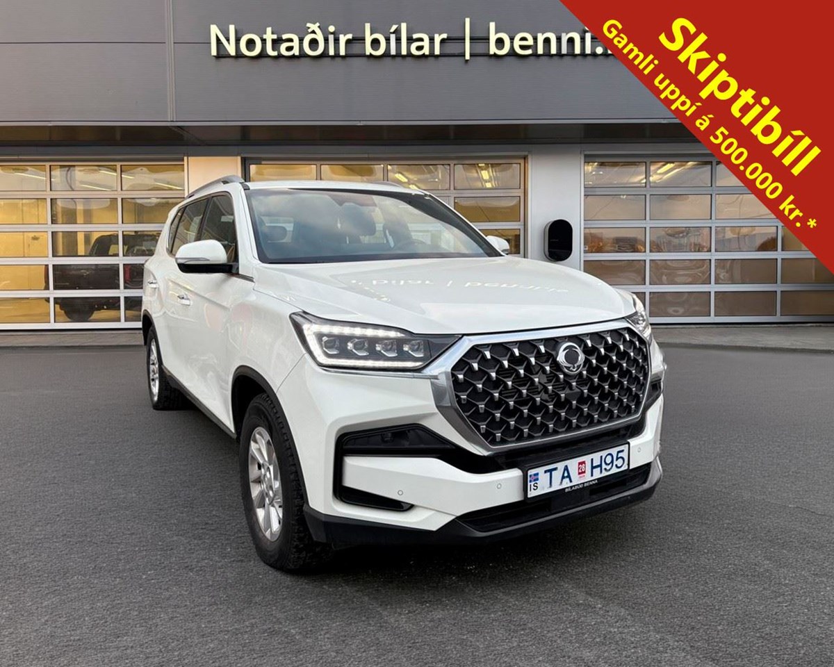 Skiptibíll: Til sölu KGM Rexton, 4x4, dí